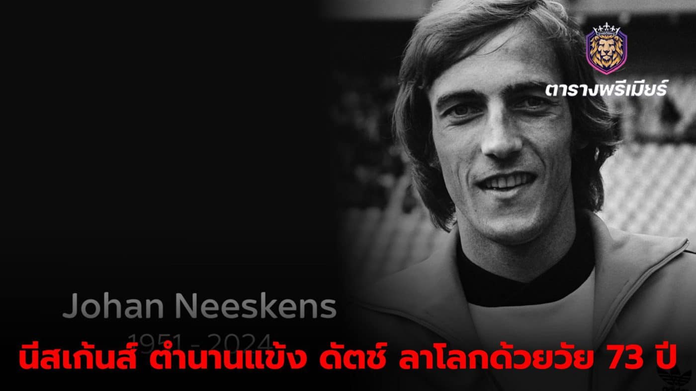 Johan Nieskens, legendary Dutch striker Died at the age of 73